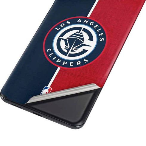 NBA LA Clippers Canvas Galaxy S21 Ultra 5G Skin